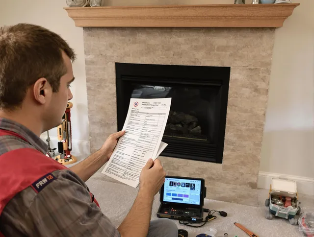 Thorough chimney inspection by Akron Chimney Sweep in Akron, OH